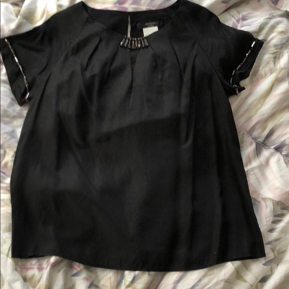 LMax Mara Weekend Jeweled Blouse